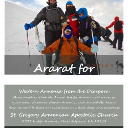 Ararate for Armos flier